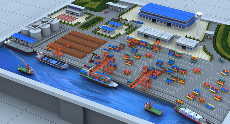 禹城市工业沙盘3