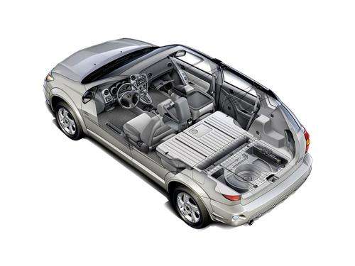 禹城市透明车模型