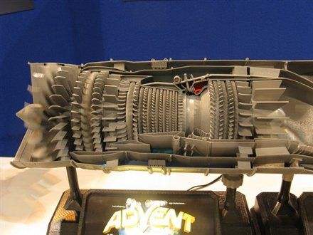 禹城市发动机模型