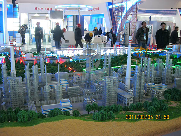 禹城市工业模型