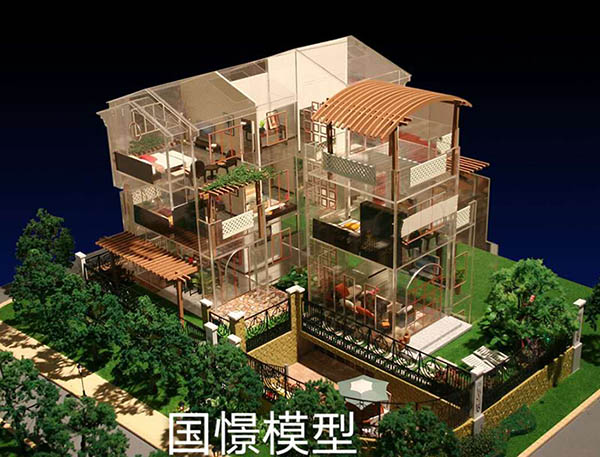 禹城市建筑模型