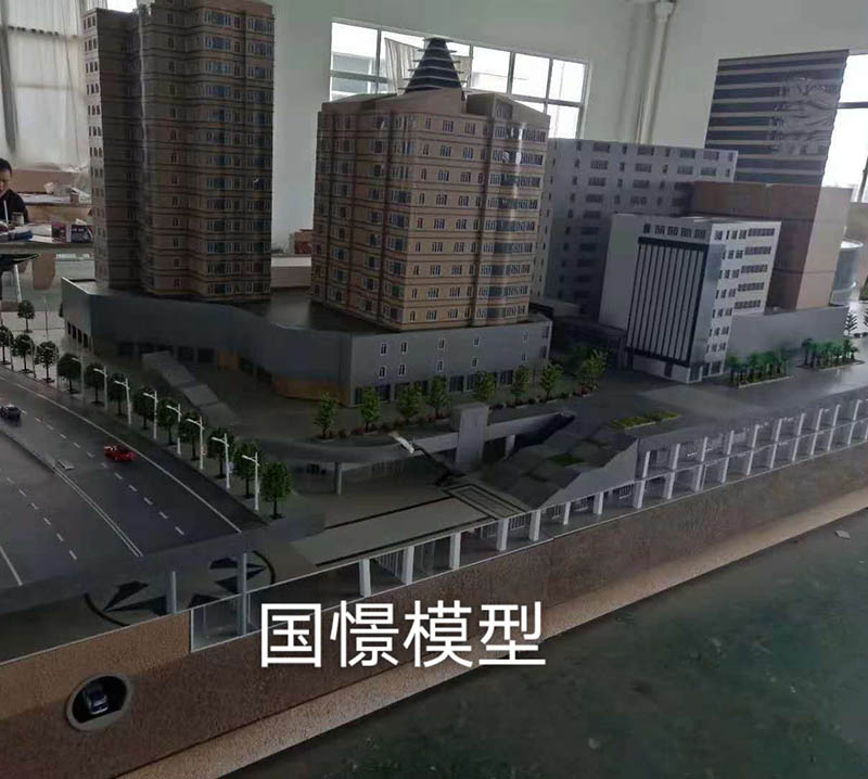 禹城市建筑模型