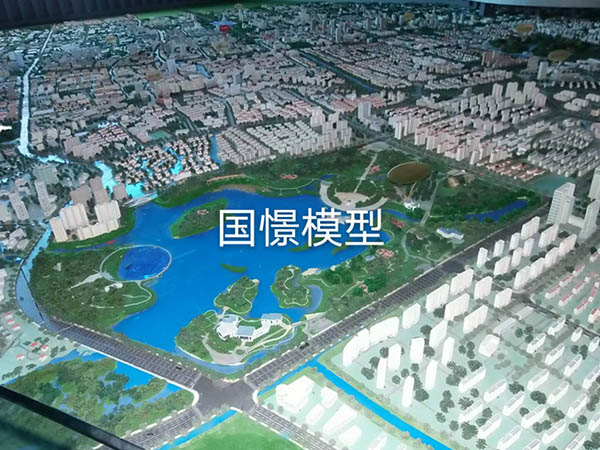 禹城市建筑模型