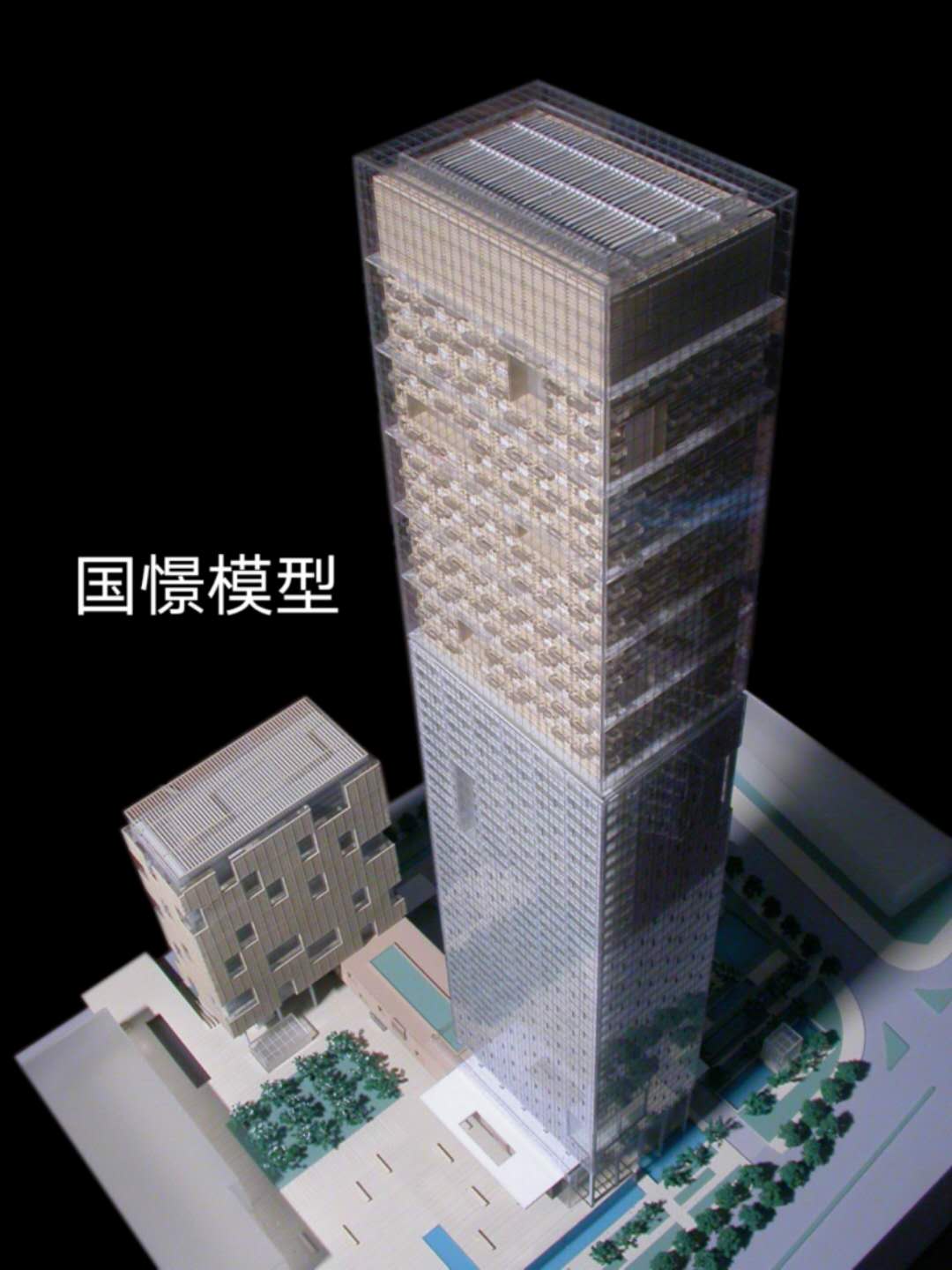 禹城市建筑模型