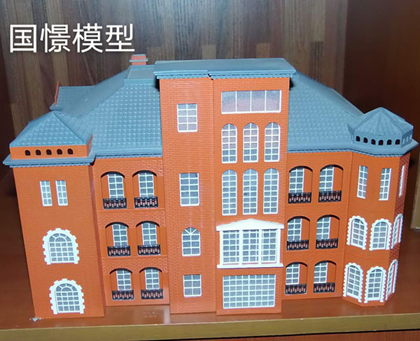 禹城市建筑模型