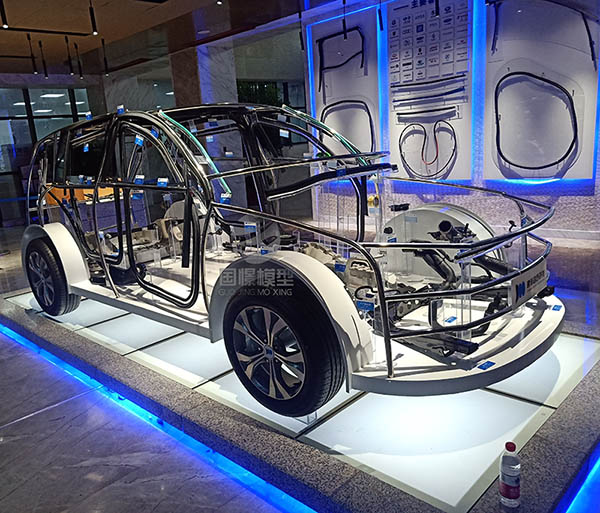 禹城市透明车模型