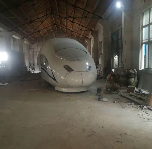 禹城市高铁模型