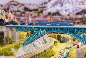禹城市桥梁模型